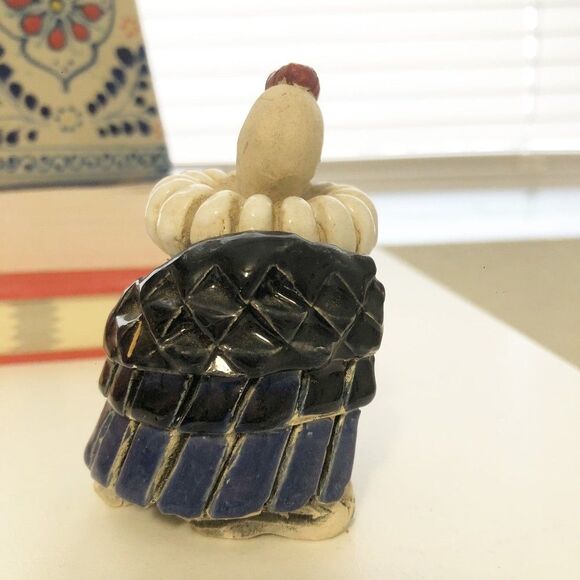 Vintage Artesania Rinconada Figurine Vulture Bird Lover Collection Piece - Picture 4 of 7